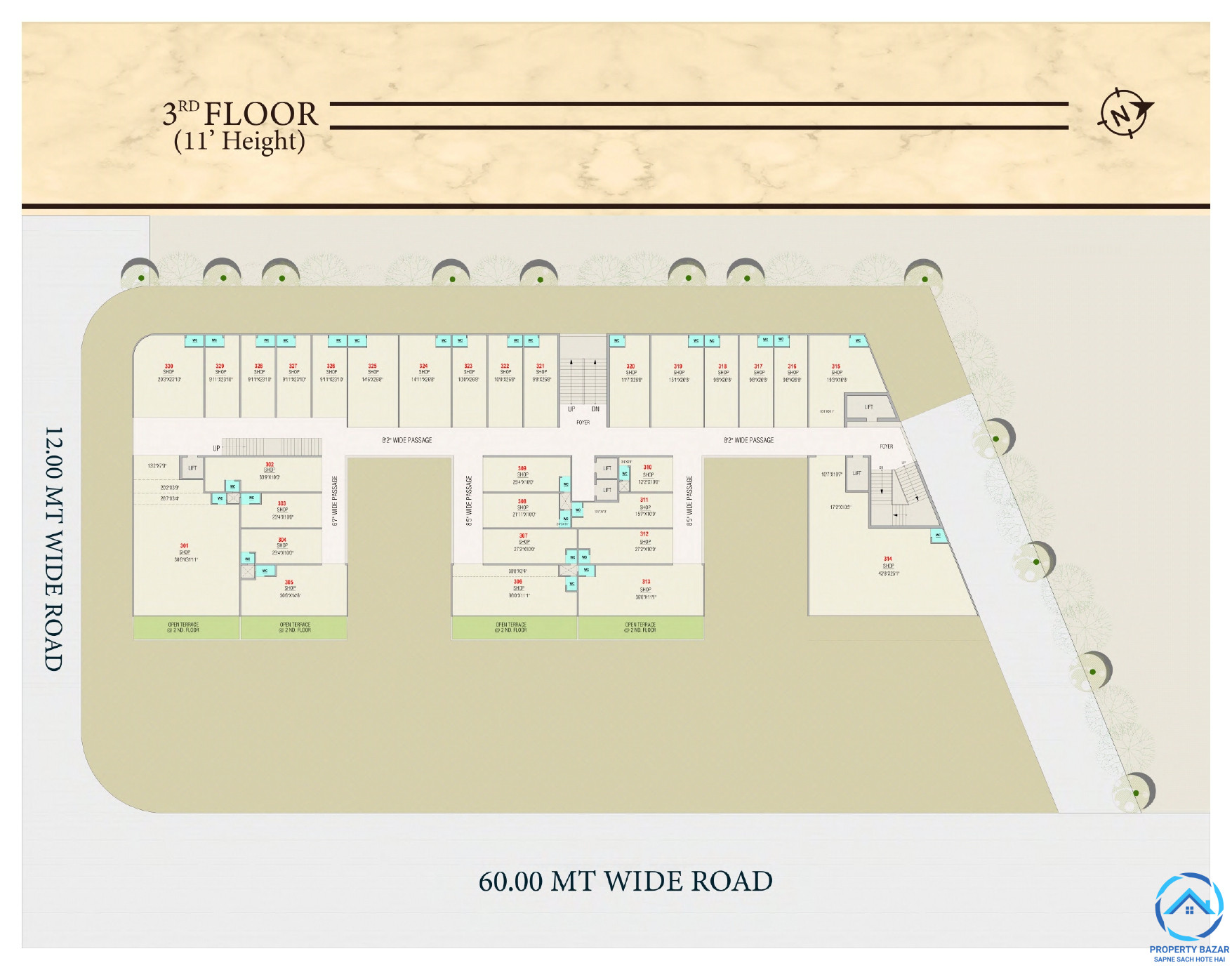 BUILDER SCHEME @ ODHAV – SHOP , OFFICE AND COMMERCIAL HALL