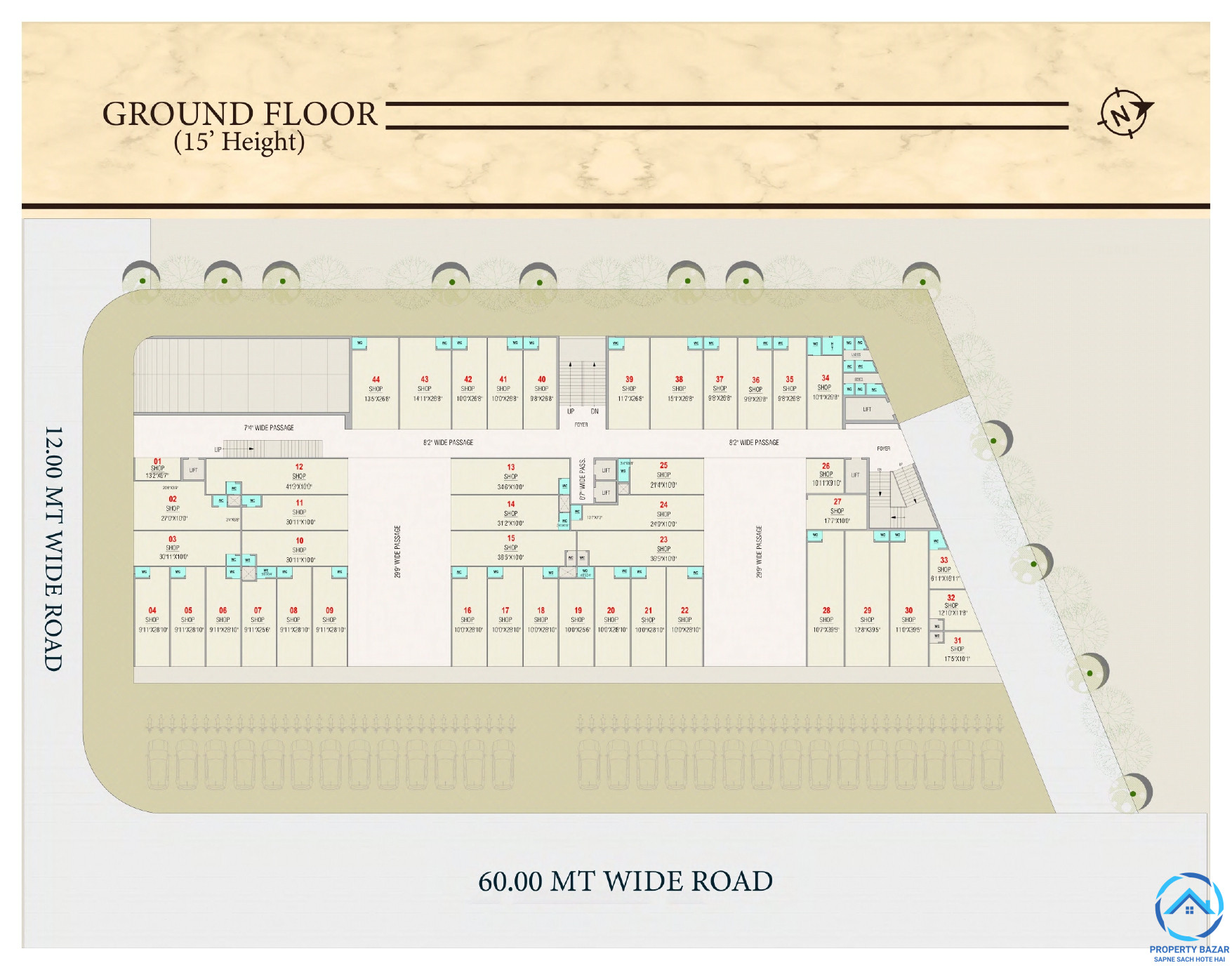 BUILDER SCHEME @ ODHAV – SHOP , OFFICE AND COMMERCIAL HALL